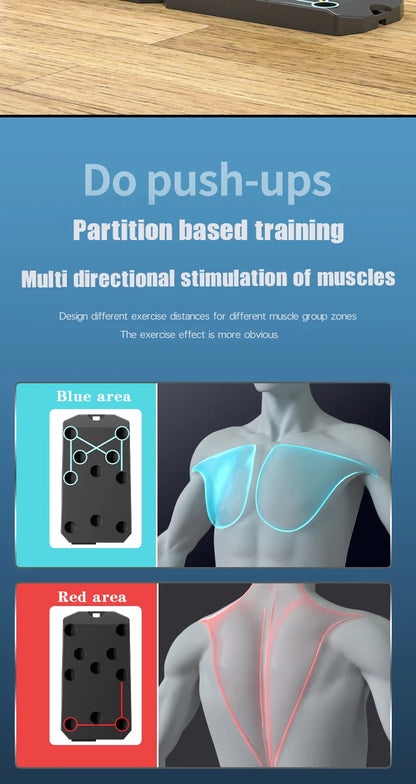 LingPeng Push Up Board Edzés