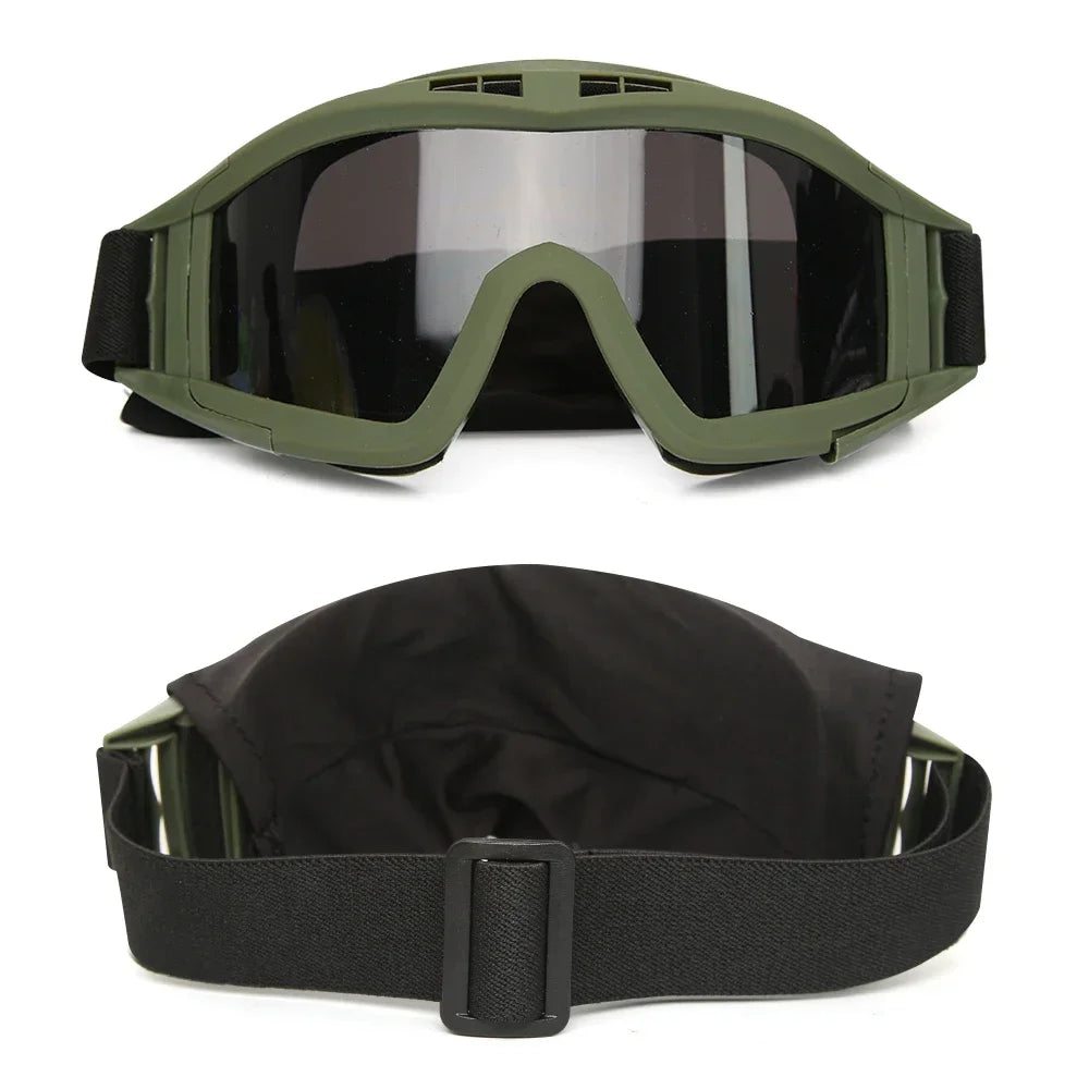 Airsoft Szemüveg Szélvédett UV