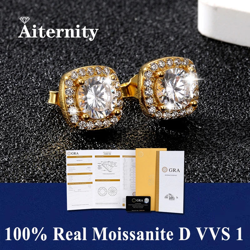 Moissanite Fülbevaló AITERNITY