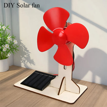 Napelemes DIY Fa Ventilátorok