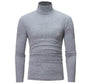 Turtleneck Férfi Szolid Jiangxi