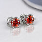 0.1ct-2ct D Color Certified Moissanite Stud Earrings Lab Created Diamond 925 Sterling Silver Wedding - BAALAAZ