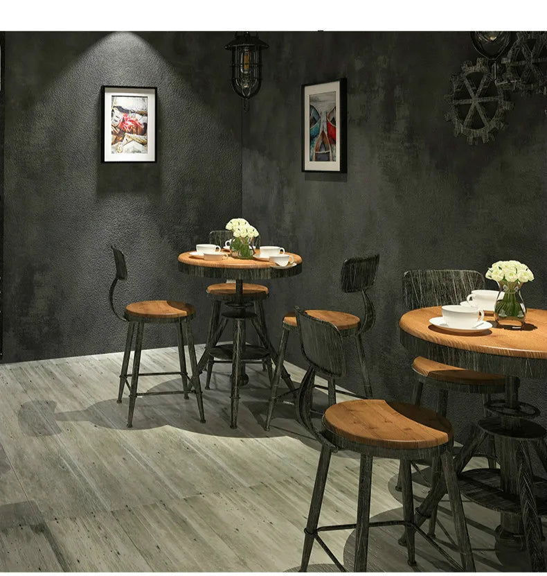 Beton PVC Tapéta Szürke Vastag