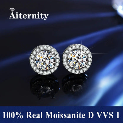 Moissanite Fülbevaló AITERNITY