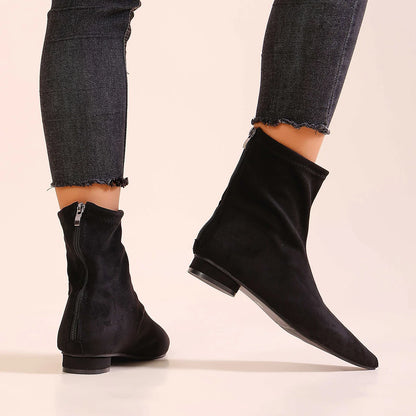 Stiefel Obermaterial aus PU, Latexsohle