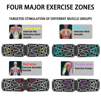 LingPeng Push Up Board Edzés