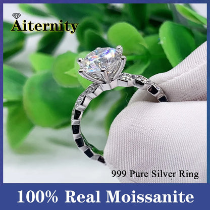 Aiternity Moissanite Gyűrű 1ct