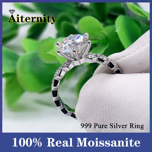 Moissanite Gyűrű Aiternity VVS