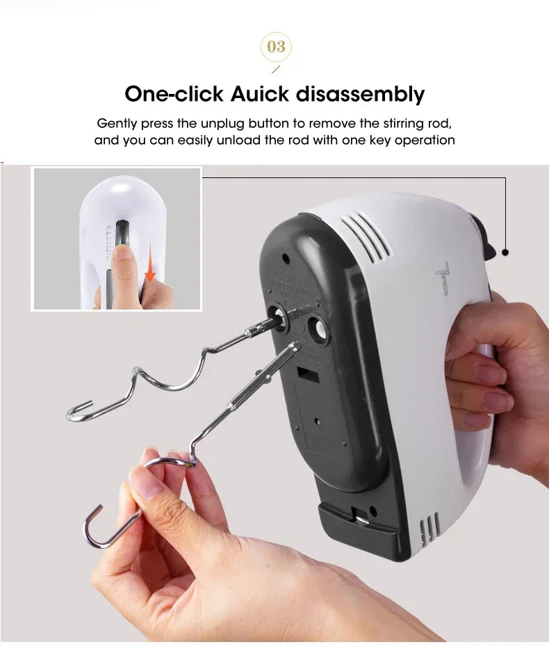NOCCLILIC Elektromos Kézi Mixer