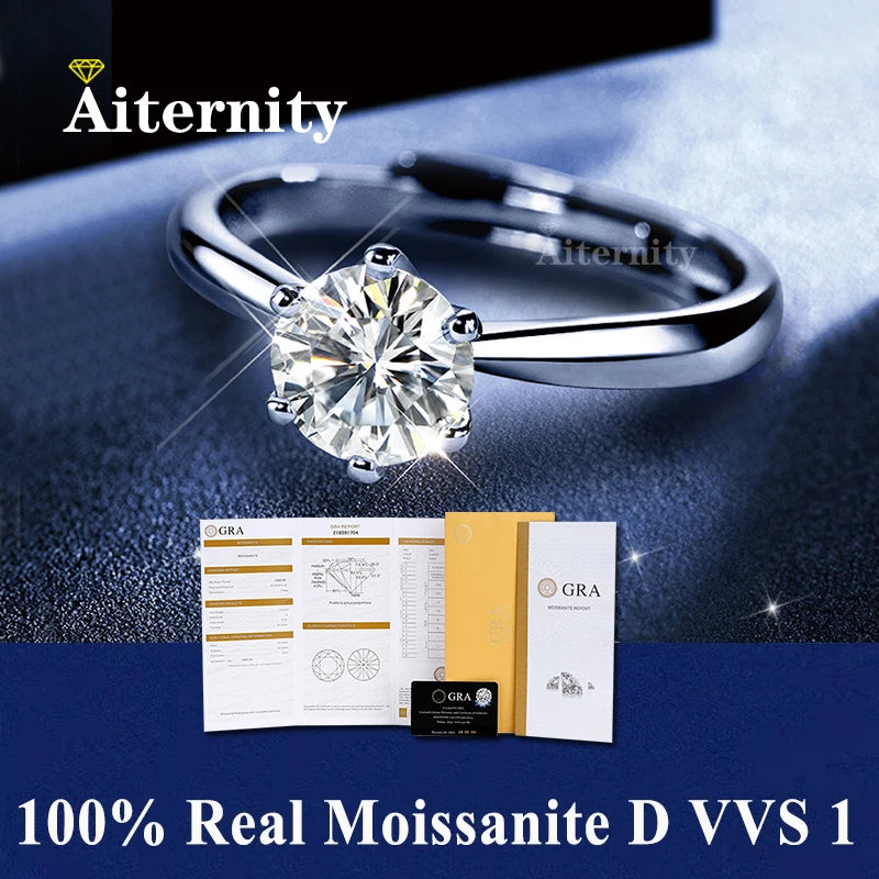 Moissanite AITERNITY 1-2ct S925