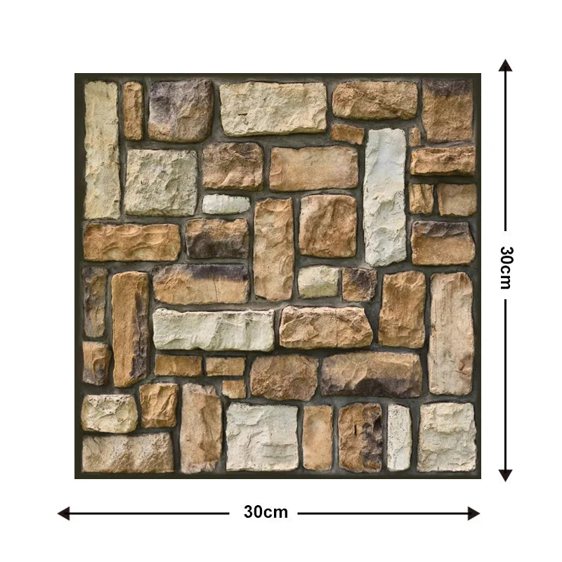 Öntapadós Csempe 3D Matrica