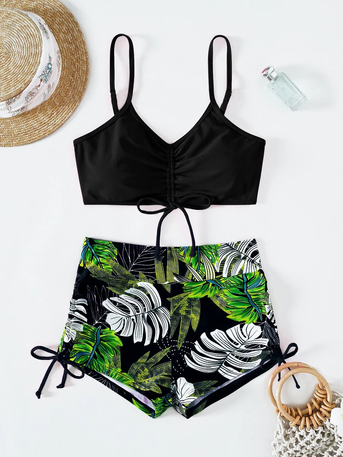 Magas Derékú Bikini Kötős