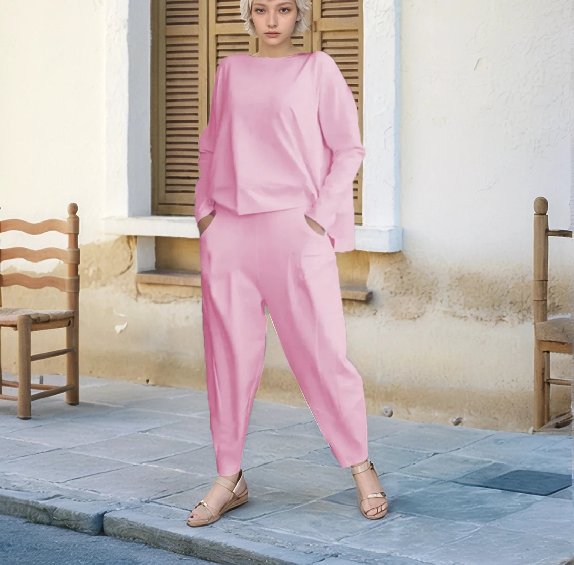 Suit Set Női Szett Hosszú Ujjú