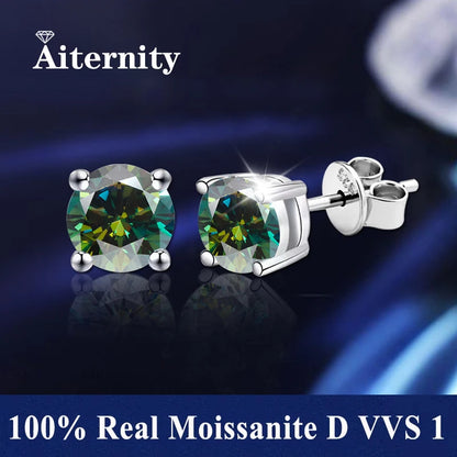 Aiternity Moissanite Fülbevaló