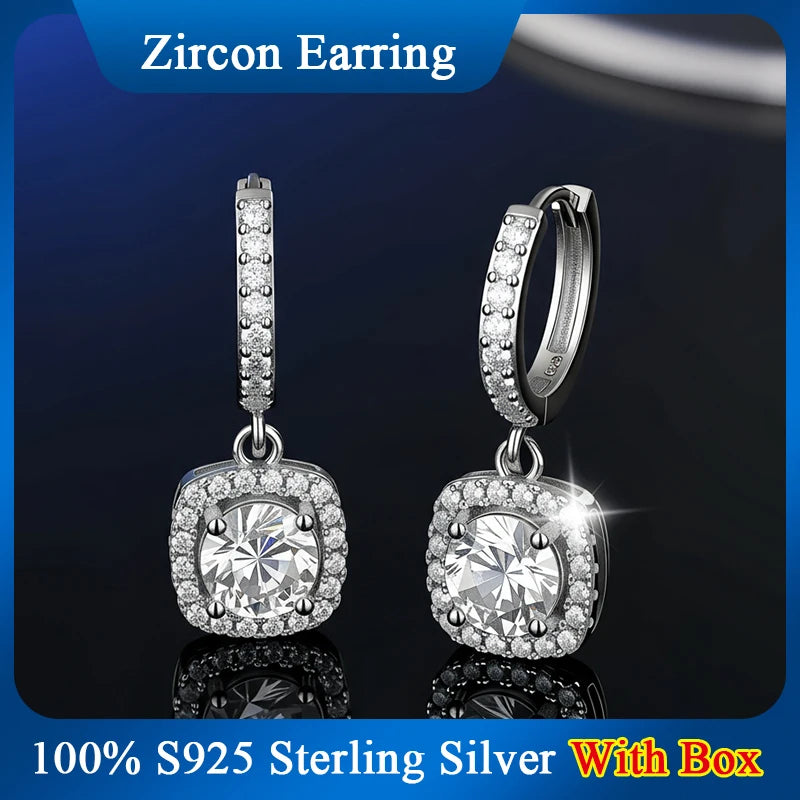 Aiternity Zircon Fülbevaló 18K