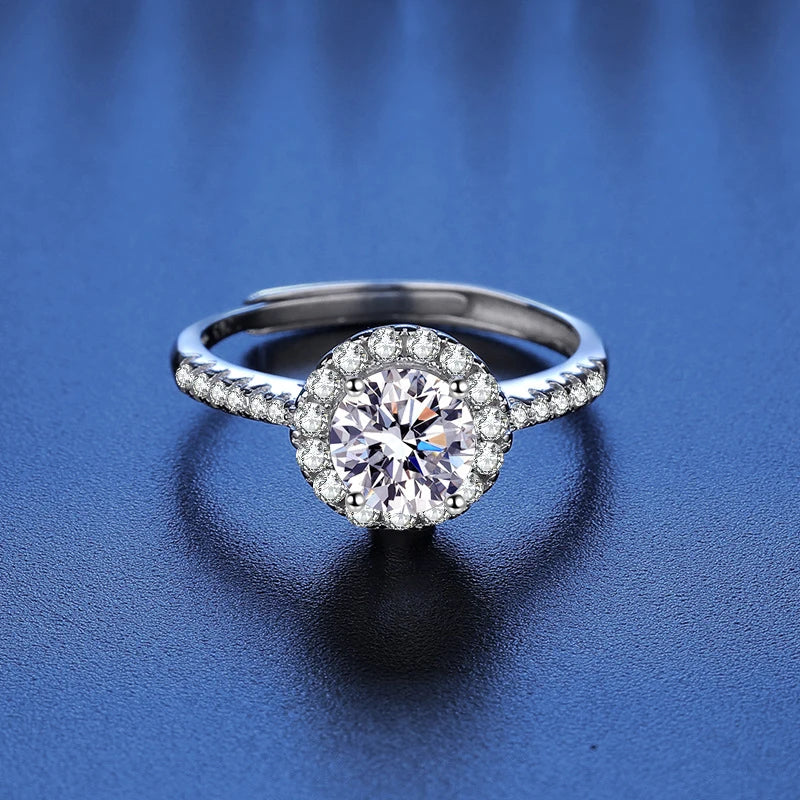 Moissanite AITERNITY Szívgyűrű