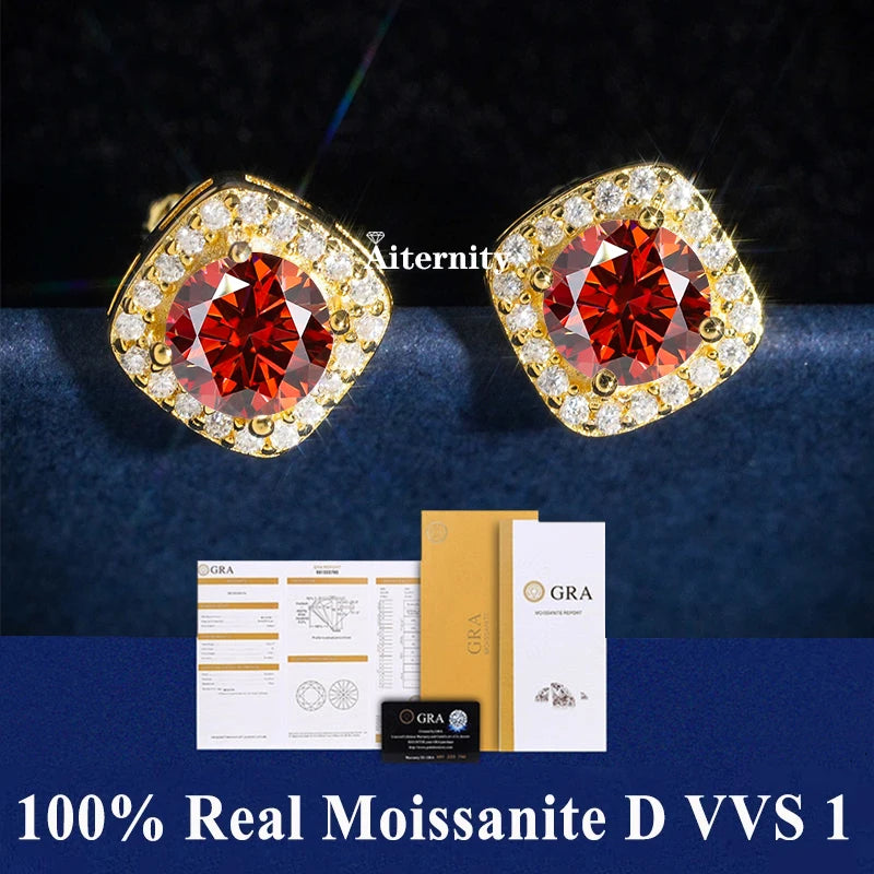 Moissanite Fülbevaló AITERNITY