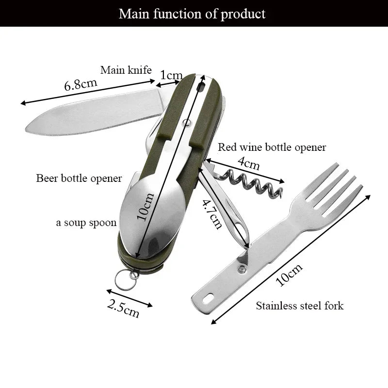 Campingbesteck 7 in 1
