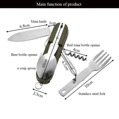 Campingbesteck 7 in 1