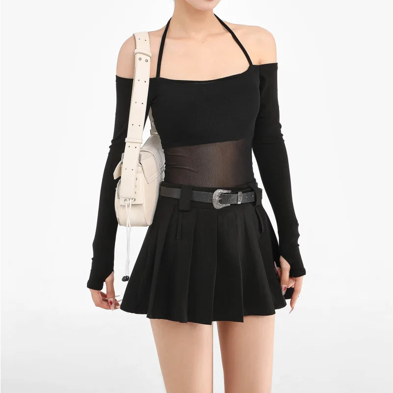 JEYONGZOOCN Mesh Crop Top