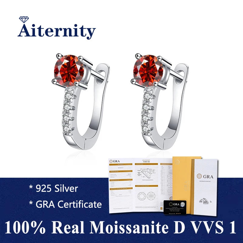 Moissanite Fülbevaló AITERNITY