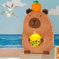 3836 Darabos Persimmon Tejes Teás Capybara Modell Építő Puzzle - Parti És Szobadíszhez Alkalmas