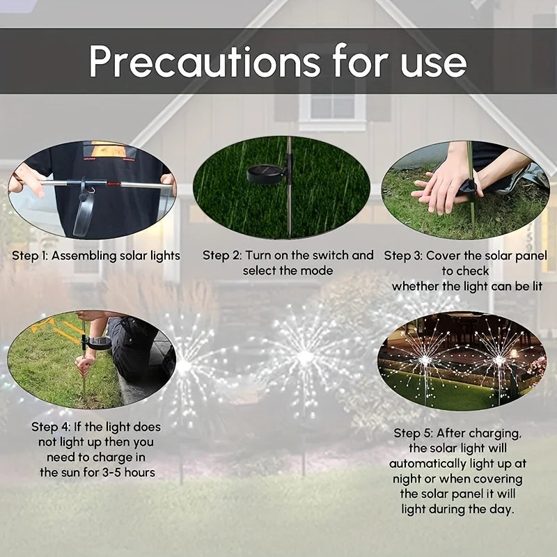 NapFény Virág Fények - Vízálló