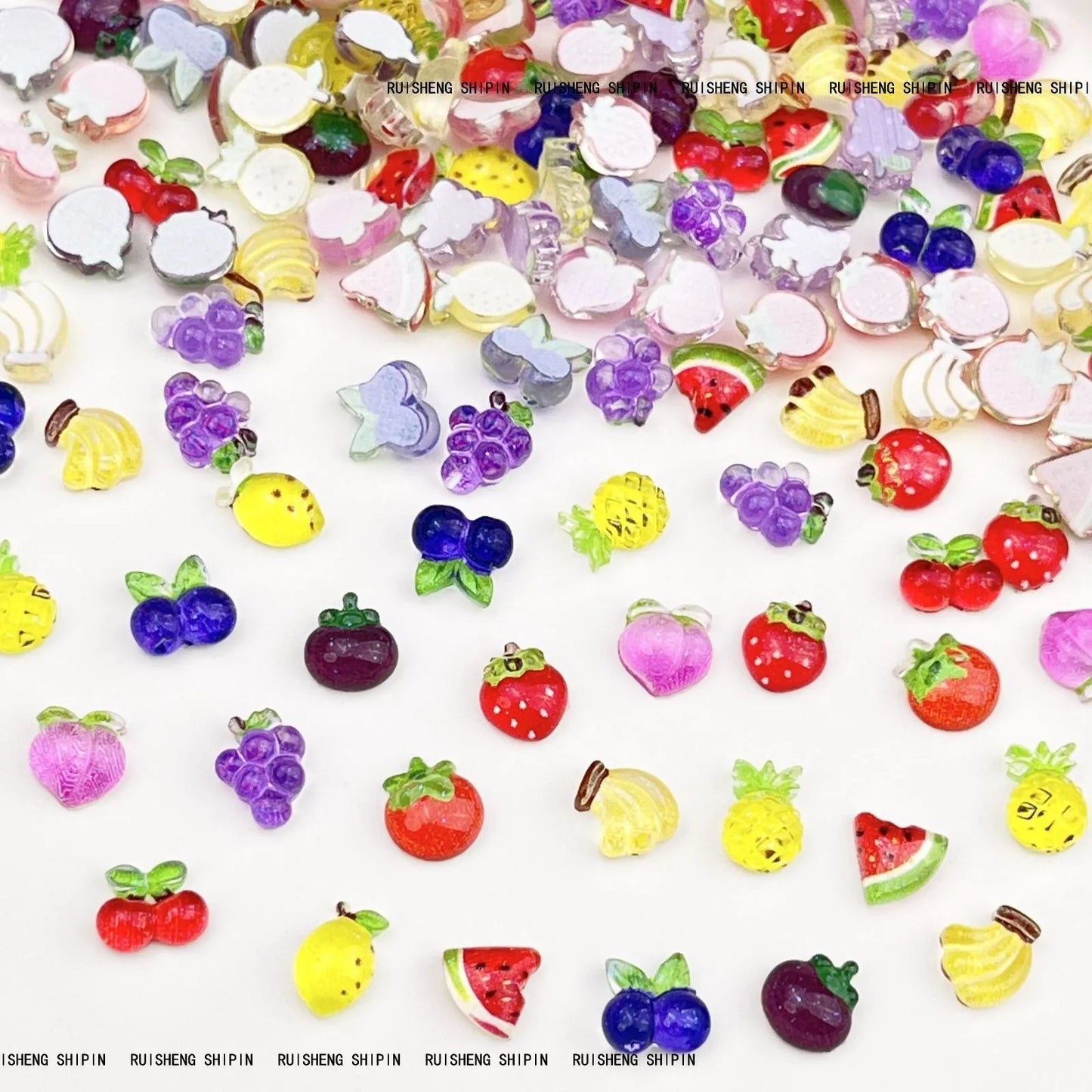 Köröm Dísz Cherry 3D Resin