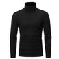 Férfi Garbó Nyakú Slim Fit