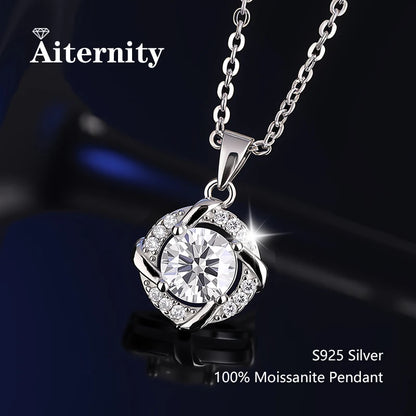 Moissanite Medál Aiternity 925