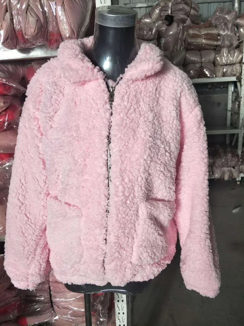 Meleg Műszőrme Kabát Liva Girl