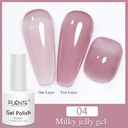 Puente Cat Eye Gel Fényes Kék