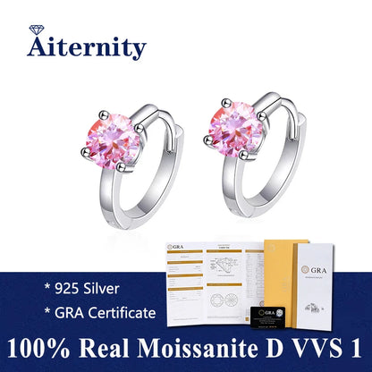 Moissanite Fülbevaló Aiternity