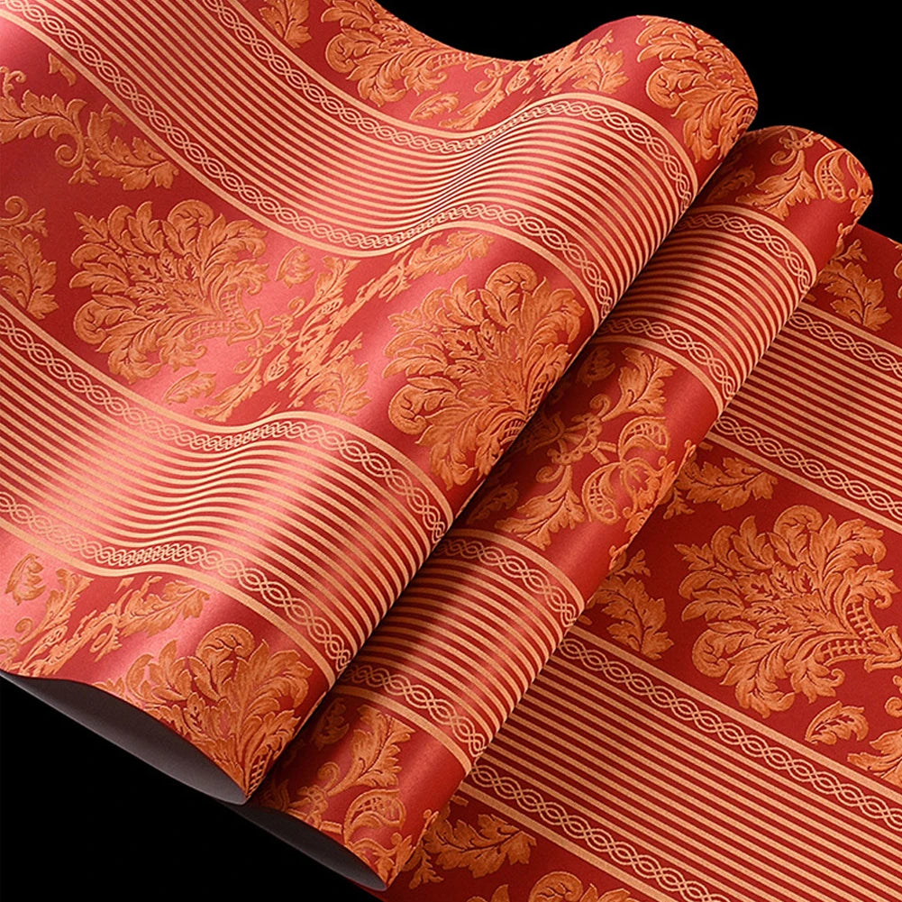 Dzqcn 3D Damask Tapéta Otthon