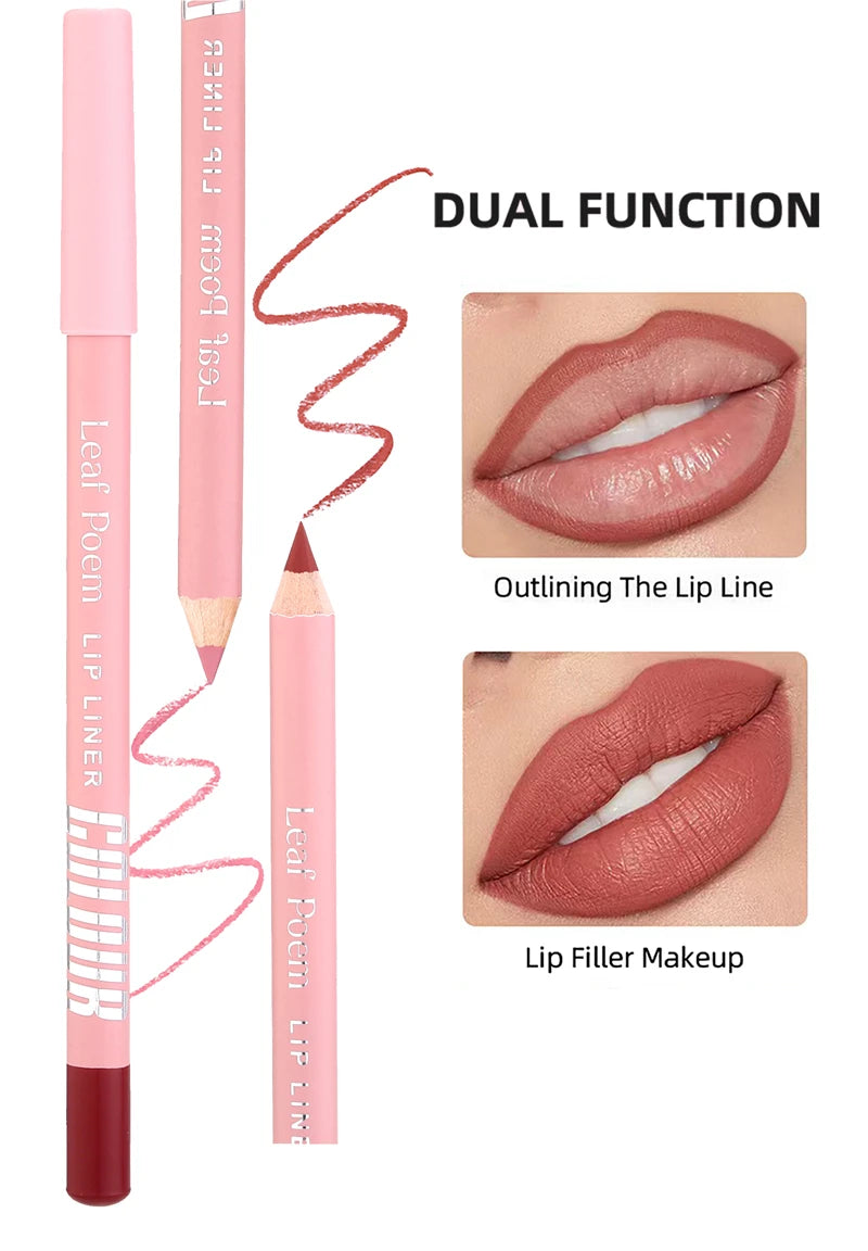 Zuofily Lipliner Tartós Nude