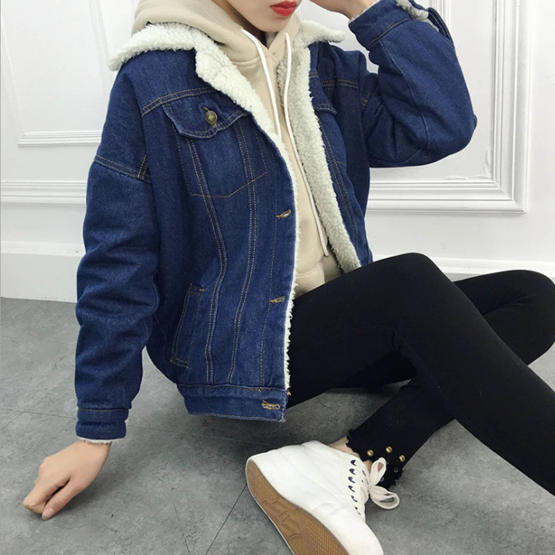 Női Denim Dzseki Liva Girl