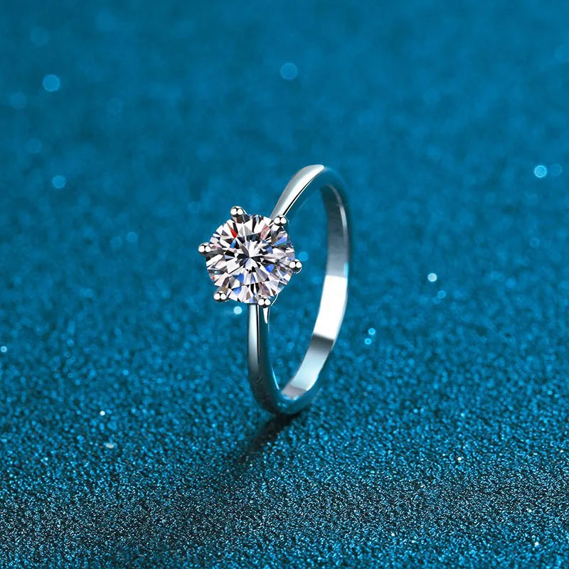 Aiternity Moissanite Gyűrű S925
