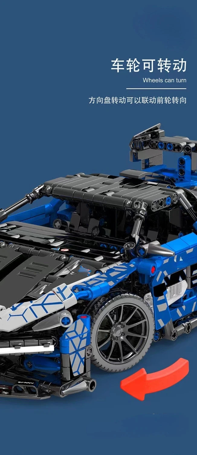 Szuperautó Építő Szett Lego