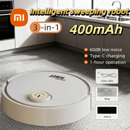 Xiaomi 6000Pa Okos Robotporszívó Felmosó Funkcióval - Type-C Töltés, Állat Szőr Eltávolítás