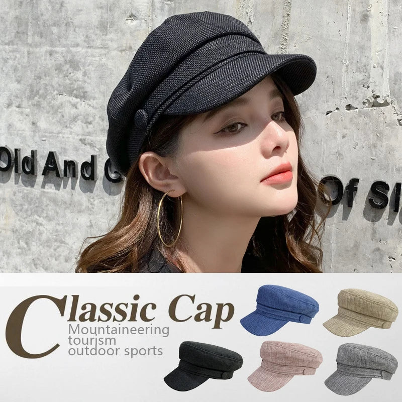 YBCN Sapka Beret Unisex Pamut