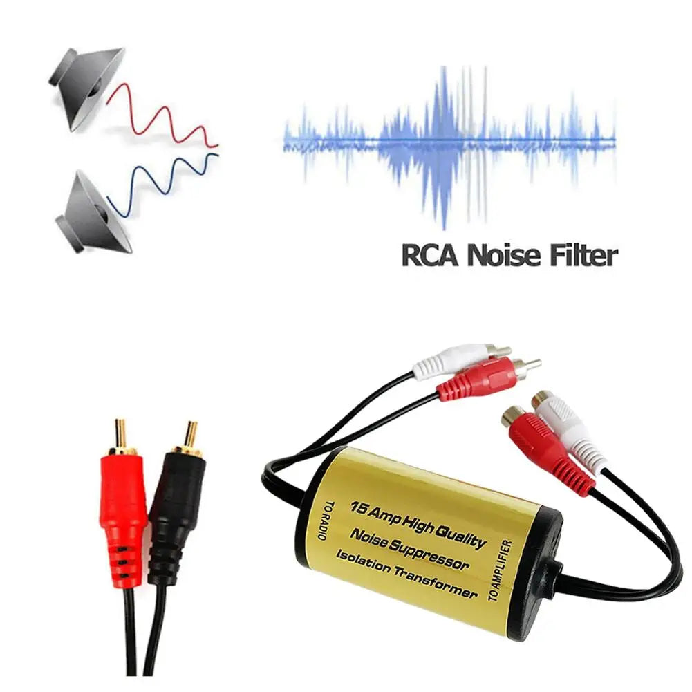 RCA Zajszűrő Izolátor
