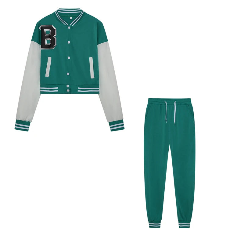 Suit Set Monokróm Női Kabát