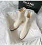 Women's Ankle Boots - Soft Leather High Heel Shoes
