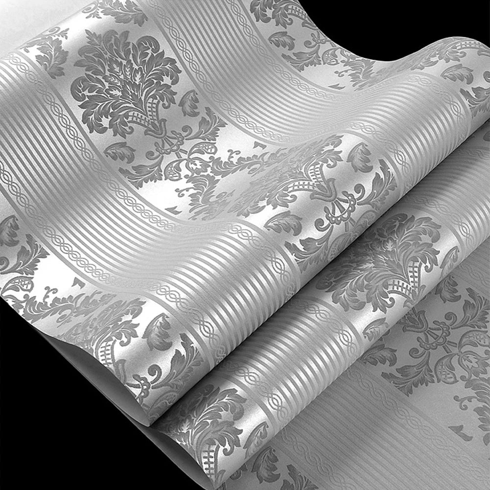 DZQCN Damask 3D Tapéta Vízálló