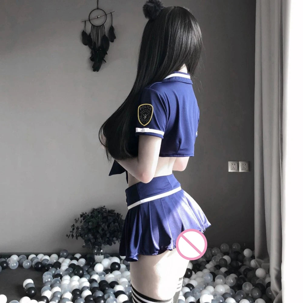 Cosplay Lingerie Kék LivaGirl