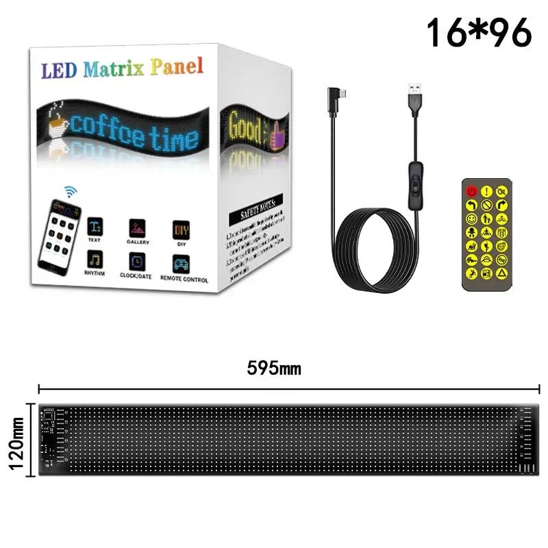 LED Mátrix Panel Bluetooth