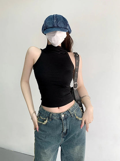 JEYONG Kapucnis Crop Top Női