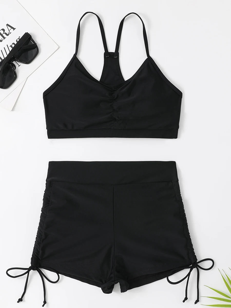 Magas Derékú Bikini Kötős