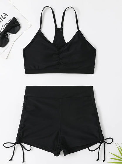 Magas Derékú Bikini Kötős