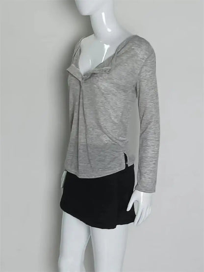 Korean Women's Long Sleeve Top